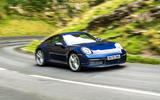 Porsche 911 Carrera S manual 2020 first drive review - on the road front