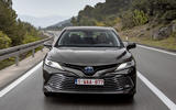 Toyota Camry 2019 European first drive review - on the road nose