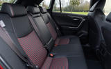 14 Toyota RAV4 PHEV 2021 UK first drive review rear seats
