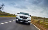 Vauxhall Grandland X Hybrid4 2020 UK first drive review - on the road nose