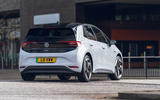 14 VW ID 3 Tour Pro S 2021 UK FD cornering rear