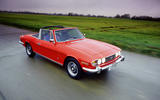 Triumph Stag - tracking side