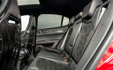 Alfa Romeo Stelvio Quadrifoglio 2018 UK RHD first drive - rear seats
