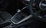 Audi A3 Sportback 2020 UK first drive review - gearstick