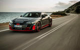 Audi RS E-tron GT 2021 prototype drive - on the road front