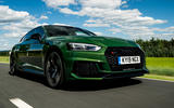 Audi RS5 Sportback 2019 first drive review - on the road front