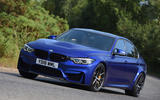 BMW M3 CS 2018 UK first drive review hero action