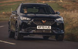 15 Cupra Formentor VZ2 2021 UK first drive on road front