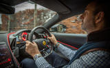 Ferrari Roma 2021 UK first drive review - Andrew Frankel driving