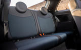 Fiat 500 Hybrid 2020 first drive review - rear seats