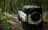 15 Land Rover Defender 90 D250 2021 UK first drive review static rear