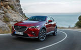 Mazda CX-3 2018 first drive review on the road front