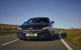 Mercedes-Benz CLA Shooting Brake 220d 2020 UK first drive review - on the road nose