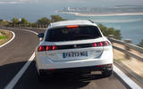 Peugeot 508 SW 2018 first drive review - on the road rear