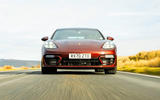 15 Porsche Panamera 4 ehybrid sport turismo 2022 UK review tracking nose