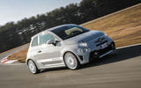Abarth 595 Essesse 2019 first drive review - cornering front