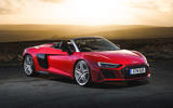 Audi R8 Spyder 2019 UK first drive review - static front