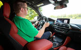 BMW X3 M Competition 2019 first drive review - Matt Saunders driving