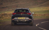 16 Cupra Formentor VZ2 2021 UK first drive on road rear
