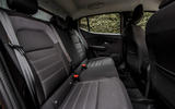 16 Dacia Sandero Stepway 2021 UK first drive review rear seats