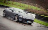 Ferrari Roma 2021 UK first drive review - on the road front