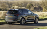 16 Hyundai Santa fe 2021 UK first drive review on road rear