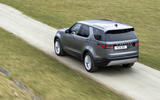 16 Land Rover Discovery D300 2021 UK first drive review on road rear