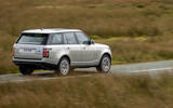 Land Rover Range Rover D300 2020 UK first drive review - on the road rear
