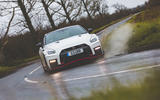 Nissan GT-R Nismo 2020 UK first drive review - cornering front
