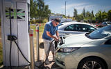 Nissan Leaf 2nd generation (2018) long-term review charging port
