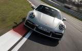 Porsche 911 Turbo S 2020 first drive review - track nose