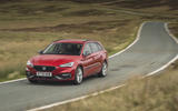 16 Seat Leon estate FR 2021 UK first drive review on road front