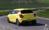 Suzuki Swift Sport 2018 long-term review on the road rear