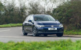 16 VW Golf Estate 2021 UK FD cornering front