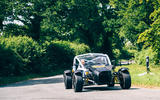 Ariel Nomad R 2020 UK first drive review - cornering front