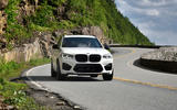 BMW X3 M Competition 2019 first drive review - cornering front