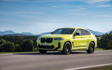 17 BMW X4 M Compeption 2021 first drive review on road front