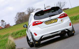 Ford Fiesta ST Mountune m235 2020 first drive review - cornering rear