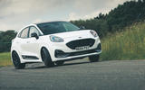 17 Ford Puma ST Mountune m260 2021 UK FD cornering