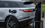 17 Land Rover Range Rover Velar PHEV 2021 UK first drive review charging