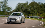 17 Mazda 2 2021 uk first drive review cornering front