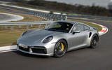 Porsche 911 Turbo S 2020 first drive review - track cornering