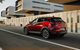 Mazda CX-3 2018 first drive review action rear