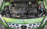 Mercedes-Benz GLA engine bay
