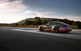 Audi RS E-tron GT 2021 prototype drive - static rear
