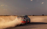 Audi e-Tron 2019 prototype first drive review - driving rear