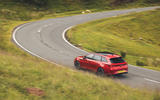 18 Cupra Leon Estate 2021 UK FD on road rear