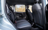Fiat Panda Cross Hybrid 2020 first drive review - rear seats