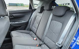 18 Hyundai Bayon 2021 UK FD rear seats