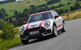 Mini Clubman John Cooper Works 2019 first drive review - cornering front